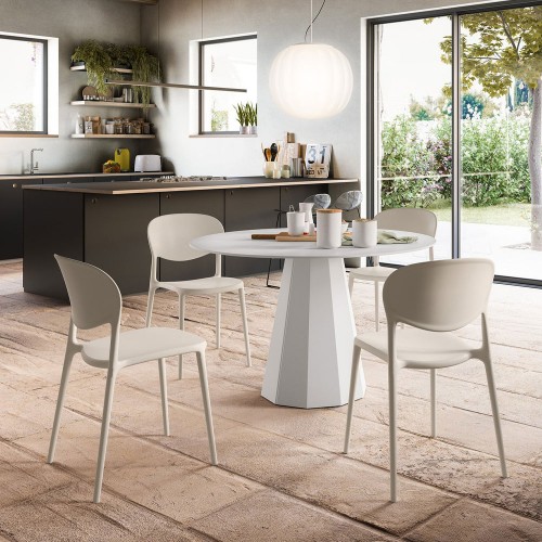 Scaun dining Connubia Calligaris Abby CB2182